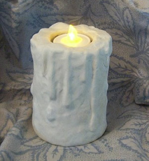 Dripping Wax Pillar Candle Mold