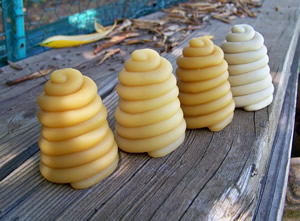 Bee Skep/Bee Hive Soap and Beeswax Mold