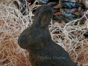 Primitive Bunny Rabbit Soap and Beeswax Mold