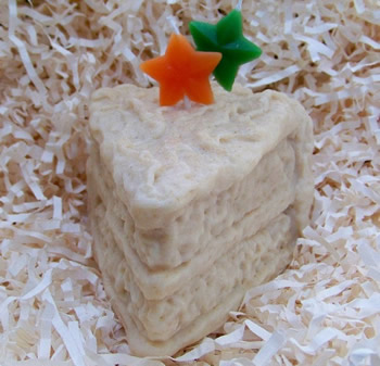 Frosted Cake Slice Soap Mold