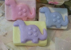 Happy Dinosaur Soap Bar Mold