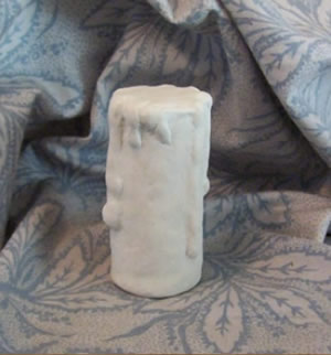 Dripping Wax Solid Pillar Candle Mold