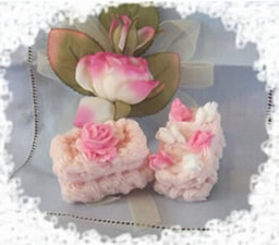 Rose Bud Petit Four Soap Molds