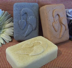 Hand-Stitched Crow Soap Bar Mold