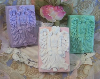 Gracious Open-Hand Angel Soap Bar Mold