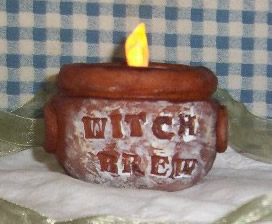 Witch Brew Flicker Candle Mold
